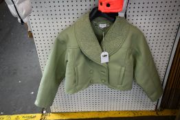 An as new Song of Style jacket in mint green (S).