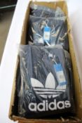 Ten as new Adidas Trefoil hoodies (M).