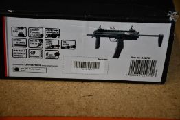 A boxed as new Heckler & Koch MP7 A1 gas airsoft gun (Item no. 2.5970X) (Over 18s only).