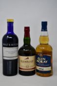 A bottle of Waterford Grattansbrook Single Farm Origin Irish Single Malt whisky (700ml), a bottle of