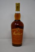A bottle of W.L Weller Single Barrel Kentucky Straight Bourbon whiskey (750ml) (Over 18s only).