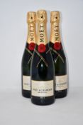 Five bottles of Moët & Chandon Brut Imperial champagne (750ml) (Over 18s only).