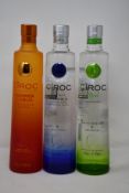 Two bottles of Ciroc Snap Frost vodka (700ml), two bottles of Ciroc Summer Citrus vodka (700ml)
