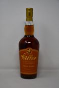 A bottle of W.L Weller Single Barrel Kentucky Straight Bourbon whiskey (750ml) (Over 18s only).