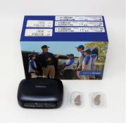 A pair of as new Beltone Amaze Hearing Aids in Light Grey (HI,AMZ963-DRWC,LGR) and a Beltone