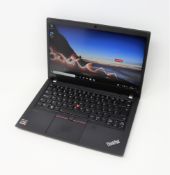 A pre-owned boxed Lenovo ThinkPad T14 laptop with 14