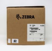 A boxed as new Zebra GK420d USB Ethernet Thermal Label Printer (P/N: GK42-202220-000) (Box opened).