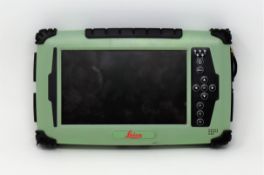 A pre-owned Leica CS25 Rugged Tablet PC for Surveying (Power supply included) (Data wiped, no OS)..