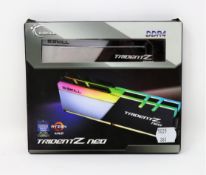 A boxed as new Trident Z neo DDR4-3600 16GB RAM kit with RGB in black/silver (2 x 8GB modules) (