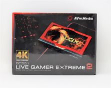 A boxed as new AVerMedia Live Gamer Extreme 2 1080p Video Gaming Capture Box (M/N: GC551) (Box