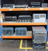 COLLECTION ONLY: A large quantity of pre-owned electrical and IT equipment - See full description