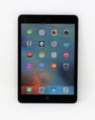 A pre-owned Apple iPad mini (Wi-Fi/VZ & Sprint/GPS/A1455) 64GB in Space Grey (iCloud account