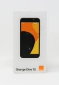 A boxed as new Orange Dive 72 16GB in Prime Black (Box sealed) .