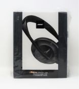 A boxed as new pair of Bose Noise Cancelling Headphones 700 with Charging Case in Black (Box