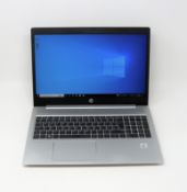 A pre-owned HP ProBook 450 G7 laptop with a 15.6