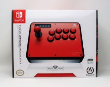 A boxed as new PowerA Fusion Wireless Arcade Stick for Nintendo Switch (Box sealed).