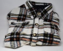 An as new Ducie London Abi lined long shacket (One size - RRP $552).