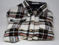 An as new Ducie London Abi lined long shacket (One size - RRP $552).