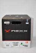 A boxed as new NEXX X.WED2 helmet in Wild Country White/Blue (Size: XXL).