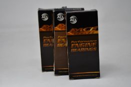 Three as new ACL Race Series performance engine bearings to suit BMW M3 E36 S50B30 3.0L (PN: