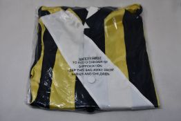 An as new Wales Bonner Jockey satin sunshine panelled shirt (Size 48).