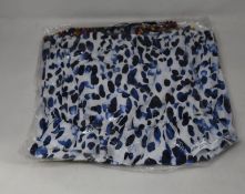 An as new Athena Procopiou Mediterraneo Leo short pompom dress in silk (One size).