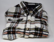 An as new Ducie London Abi lined long shacket (One size - RRP $552).