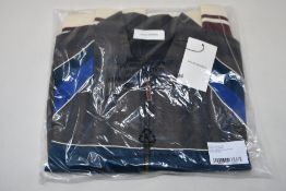 An as new Wales Bonner stripe tailoring Isaacs panelled blouson (M).