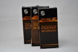 Three as new ACL Race Series performance engine bearings to suit BMW M3 E36 S50B30 3.0L (PN:
