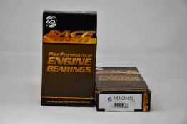 Two as new ACL Race Series performance engine bearings to suit BMW S85B50 5.0L V10 (PN: 10B1580H-
