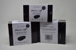 Three boxed as new Je Joue Mimi Clitoral Vibrators (Over 18s only).
