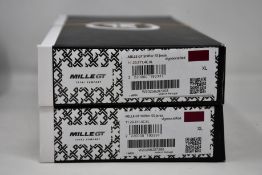 Two as new Assos Mille GT C2 Shifter cycling jerseys in vignaccia red (XL - RRP £110).