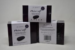 Three boxed as new Je Joue Mimi Clitoral Vibrators (Over 18s only).