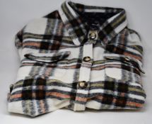 An as new Ducie London Abi lined long shacket (One size - RRP $552).