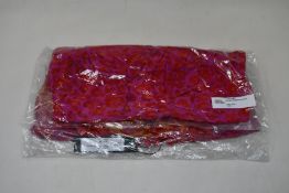 An as new Athena Procopiou Gypsy Leo short pompom dress in silk (One size).