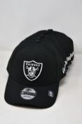 Ten as new New Era Raiders NFL baseball caps.