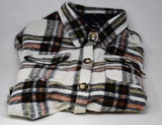 An as new Ducie London Abi lined long shacket (One size - RRP $552).