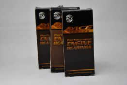 Three as new ACL Race Series performance engine bearings to suit BMW M3 E36 S50B30 3.0L (PN: