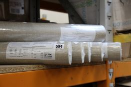 Six rolls of as new Elitis Raffia and Madagascar woven wallpaper (10.05 x 0.70m per roll, VP 631-