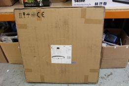 A boxed as new SLV Lighting One 80 LED pendant in Matt Black (Item No. 1002911, EAN: