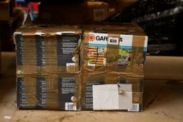 Eight Gardena 1197 Automatic Water Distributors (Some damage to packaging).