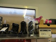 A pair of girls as new Dr Martens Klaire sandals (UK 3) and two pair of Tommy Hilfiger boots (Both