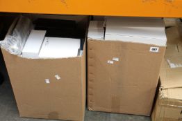 A quantity of metal and plastic drink bottles.