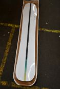 An as new Burton Custom Camber snowboard (Size: 156).