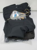 Three items of women's as new Revolution Race clothing; Pusher outdoor jeans, GPX pants and Hiball