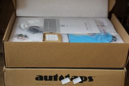 Two boxed as new Autotaps automatic sensor activated taps (PN: ATX-0049).