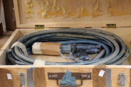 A pre-owned RansFlex RFX Elctrostatic spray gun (Item is untested, viewing is recommended).