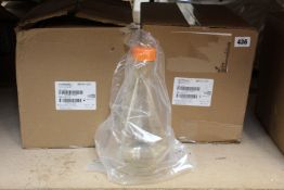 Twelve as new Corning Erlenmeyer cell culture flasks 2ltr (431255).