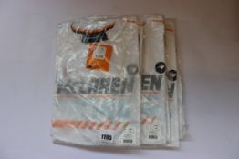 Six as new McLaren FW Gulf racing graphic T-shirts (M).