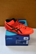 A pair of as new Asics Javelin Pro trainers (UK 8).